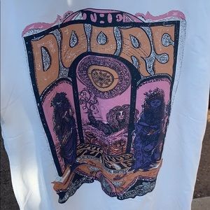 “THE DOORS” Graphic Tee in White